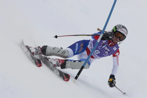 Fra: Alpine Kayak Val D'ISERE'süper kombine — Stok fotoğraf