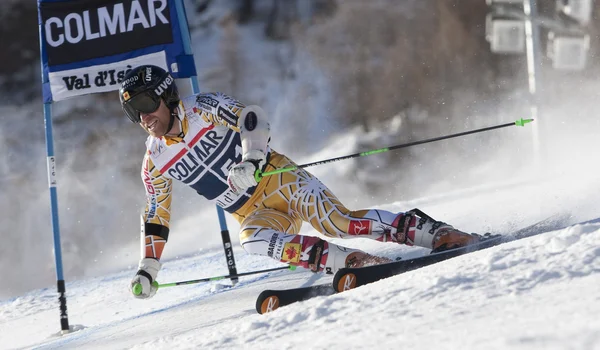 FRA: Esqui alpino Val D 'Isere GS masculino. DIXON Robbie . — Fotografia de Stock