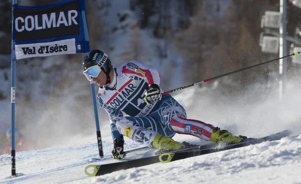 FRA : Ski alpin Val D'Isère GS masculin. JITLOFF Tim . — Photo