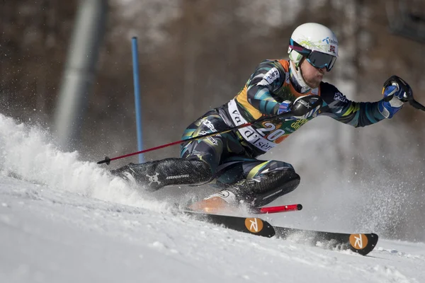 FRA: Alpine skiing Val D'Isere men's slalom. MYHRE Lars Elton . — Stock Photo, Image