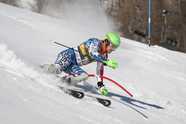 Fra: alpské lyžování val d'isere muži slalom. ligety ted. — Stock fotografie