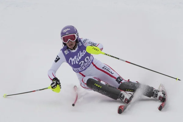 Fra: Ski alpin Super-Kombination — Stockfoto