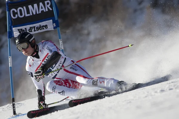 Fra: alpine ski val d'isere mannen gs. Baumann romed. — Stockfoto