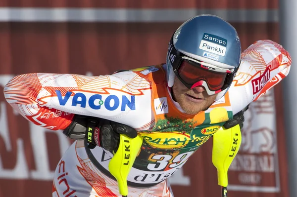 FRA: Alpine skiing Val D'Isere men's slalom. PALANDER Kalle. — Stock Photo, Image