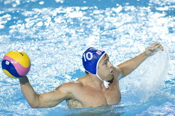 Wpo: 世界水泳選手権 - 準決勝 - アメリカ vs スペイン — ストック写真