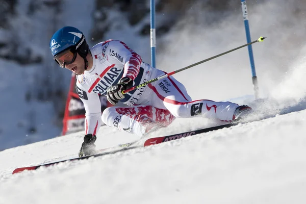 FRA: val d'isere mężczyzn gs. Raich benjamin. — Zdjęcie stockowe