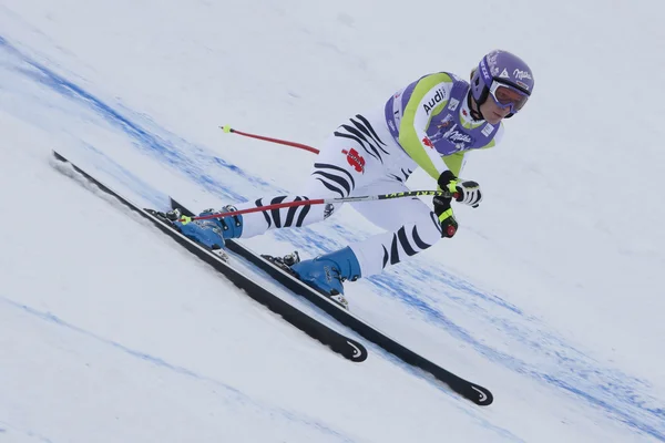 FRA: Esquí alpino Val D 'Isere Super Combined. Maria Riesch . —  Fotos de Stock