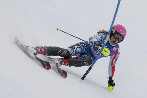 Fra: alpine Kayak val D'ISERE'süper kombine. laurenne ross. — Stok fotoğraf