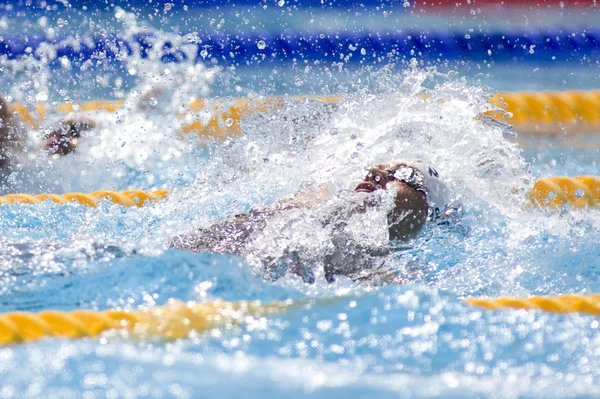 SWM: Campeonato Mundial de Acuática - Hombres 100m espalda. Matthew Grevers . — Foto de Stock