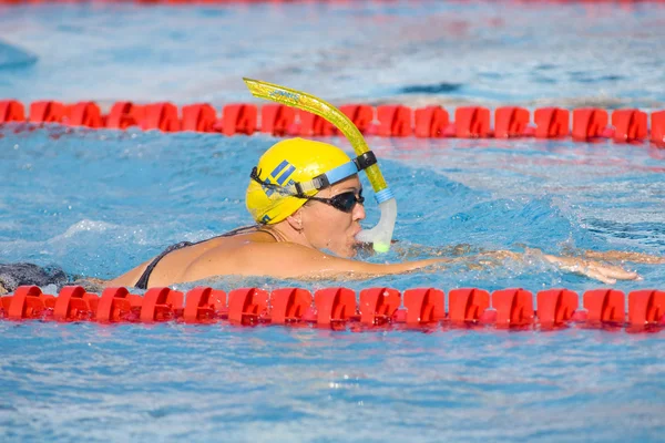 SWM: World Aquatics Championship - Womens 100m butterfly semi final — Stock Photo, Image