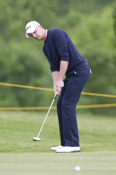 Robert dinwiddie (gbr) in Aktion am zweiten Tag der Europatour — Stockfoto