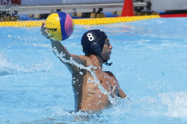 WPO : Championnats du monde aquatiques - États-Unis vs Roumanie. Alexandru Matei Guiman . — Photo