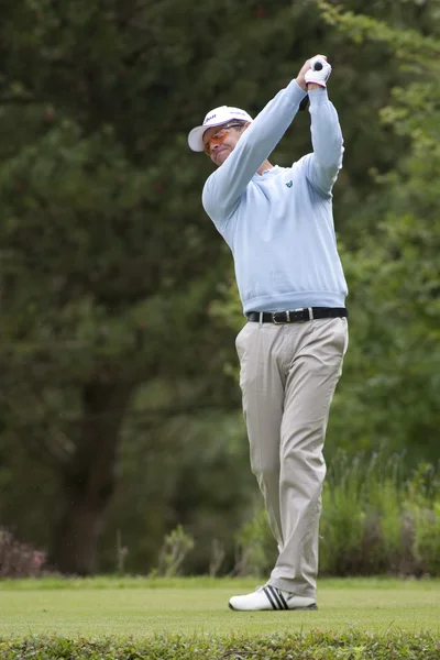 Andrew Coltart (GBR) in action on the second day of the European Tour — Stock Photo, Image