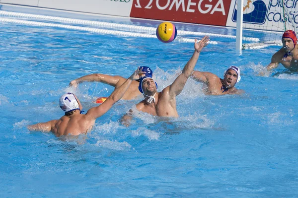 WPO: USA-Macedonia, XIII Campionato Mondiale di Acquatica Roma 09. Ronald Beaubien . — Foto Stock