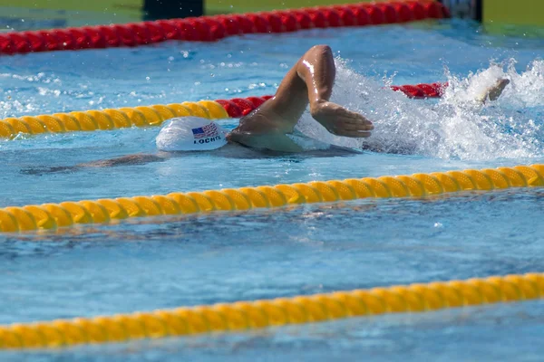 SWM: simsport VM - mens 400 enskilda medley. Ryan lochte. — Stockfoto