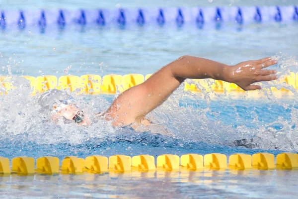 Schwimmen: Schwimm-WM - Finale 200 m Freistil der Frauen. Federica Pellegrini. — Stockfoto