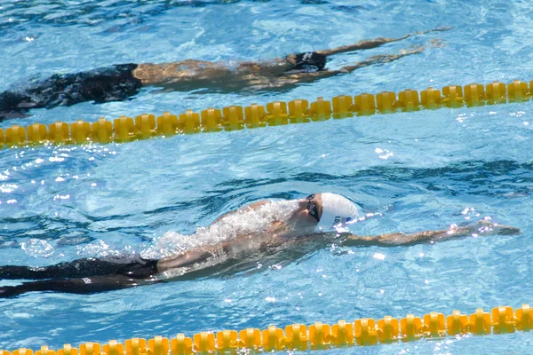 SWM: Mistrovství světa v plavání - Pánská 200m motýl. Ryan lochte. — Stock fotografie