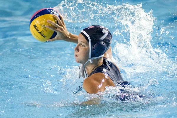 WPO : Championnat du monde aquatique - demi-finale États-Unis vs Grèce. Kelly Rulon . — Photo