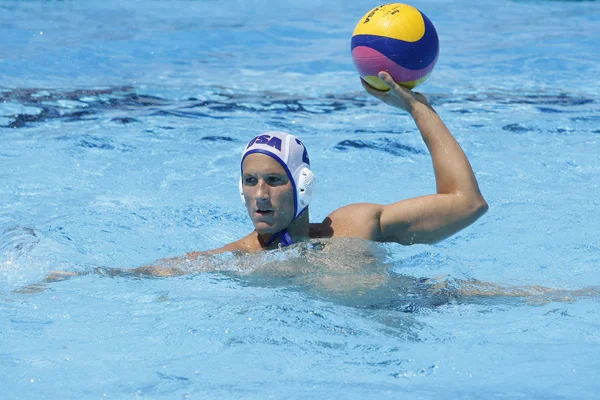 WPO: Campeonato Mundial de Esportes Aquáticos EUA vs Romênia. Peter Varellas . — Fotografia de Stock