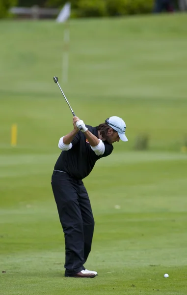 Martin Wiegele (AUT) in azione nell'ultima giornata del Torneo Europeo Martin Wiegele — Foto Stock