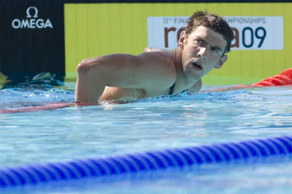 SWM: World Aquatics Championship - Mens 200m freestyle.Michael Phelps — Stock Photo, Image