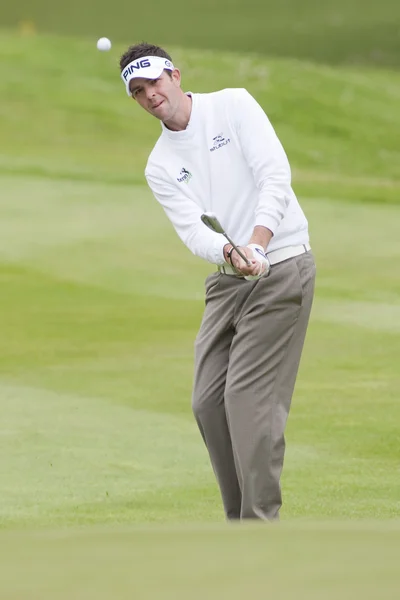 Charlie ford (gbr) in aktion am zweiten tag der europatour, 14. open de saint-omer. — Stockfoto