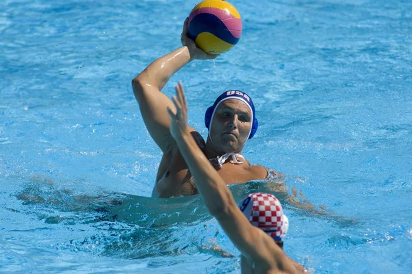 WPO: Campeonato Mundial de Acuática - USA vs Croacia. Jesse Smith . — Foto de Stock