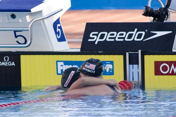 SWM: Campeonato Mundial de Acuática - Mujeres 200m estilo libre final. Dana Vollmer . — Foto de Stock