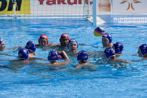 WPO: zwemmen Wereldkampioenschap - vs vs Kroatië — Stockfoto