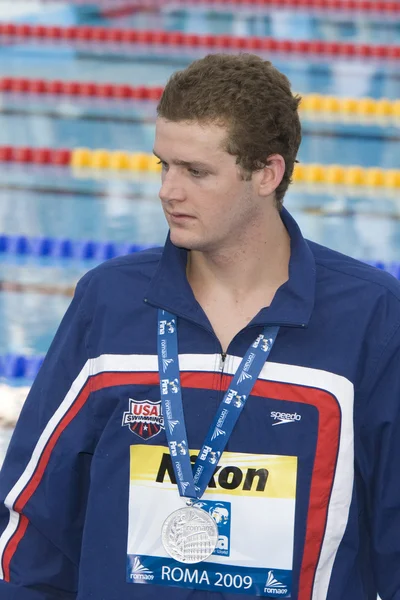 SWM: Campeonato Mundial de Aquáticos - homens 400m medley final individual. Scott Clary. . — Fotografia de Stock