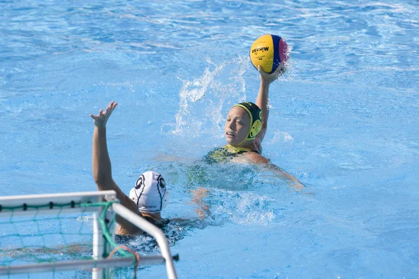 Wpo: Schwimmweltmeisterschaft - aus vs nzl. kate gynther. — Stockfoto