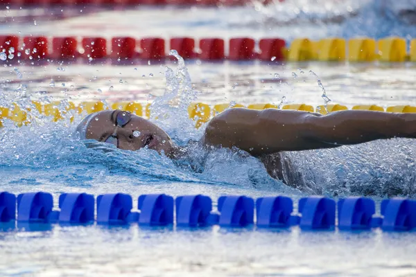 SWM: World Aquatics Championship - womens 1500m freestyle final. Alessia Filippi. — Stock Photo, Image