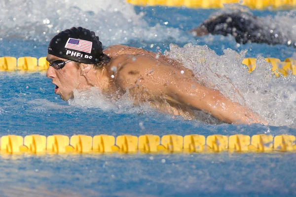 Swm: 世界水泳選手権 - メンズ 200 m バタフライ決勝 — ストック写真