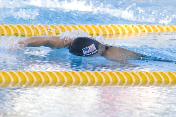 Чемпионат мира по водным видам спорта - финал женской 200-метровки вольным стилем — стоковое фото