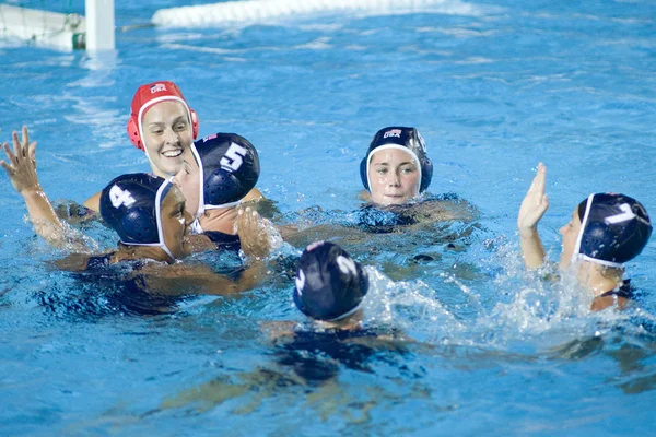 WPO: Campeonato Mundial de Aquáticos EUA vs Grécia semi-final — Fotografia de Stock