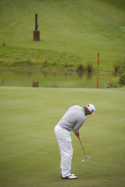 Floris De Vries (NED) in action on the second day of the European Tour — Stock Photo, Image