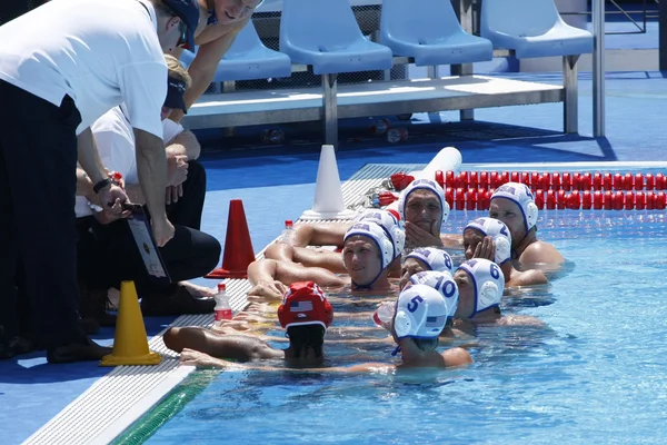 Wpo: 世界水泳選手権 - 米国対ルーマニア — ストック写真