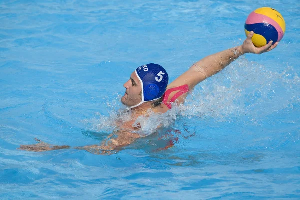 Wpo: アメリカ v マケドニア、13 世界水泳選手権ローマ 09 — ストック写真