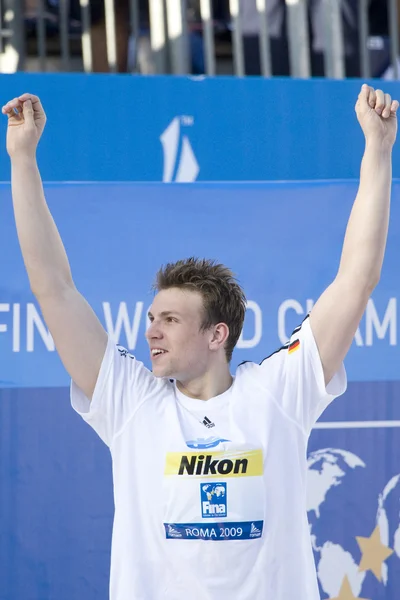 SWM: Campeonato Mundial de Aquáticos - Mens 200m freestyle final — Fotografia de Stock