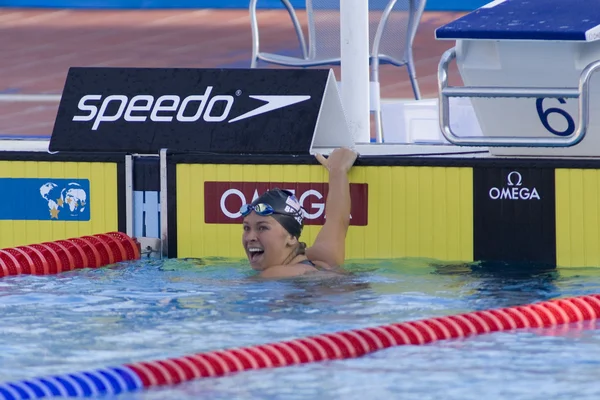 SWM: Campeonato Mundial de Aquáticos - 200m Womens backstroke final — Fotografia de Stock