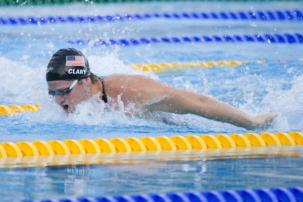 Swm: 世界水泳選手権 - メンズ 200 m バタフライ準決勝 — ストック写真