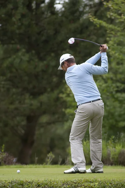 Andrew coltart (gbr) in Aktion am zweiten Tag der Europatour — Stockfoto