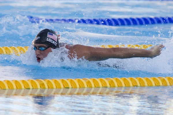 SWM: Campeonato Mundial de Aquáticos - Mens 200m medley individual. Ryan Lochte. — Fotografia de Stock