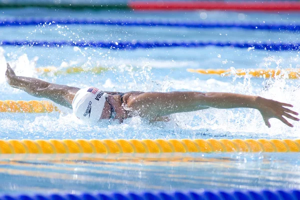 SWM: Zwemmen Wereldkampioenschap. Dana Vollmer — Stockfoto