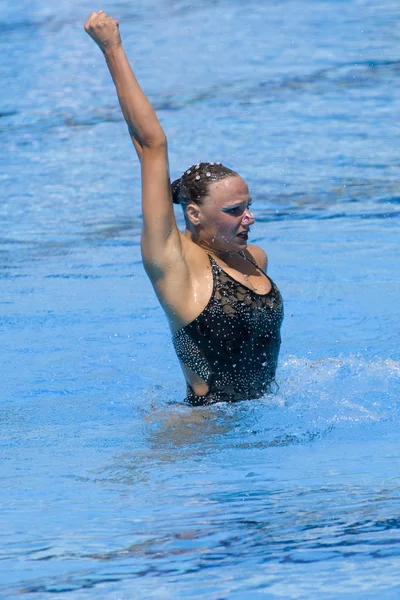 SWM: assolo finale sincronizzato nuoto. Beatrice adelizzi — Foto Stock