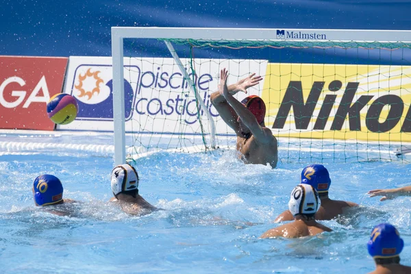 WPO: Campeonato Mundial de Aquáticos - Alemanha vs Montenegro — Fotografia de Stock