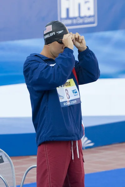 SWM: Παγκόσμιο πρωτάθλημα υγρού στίβου - Mens 50μ πρόσθιο τελικό. Mark Gangloff — Φωτογραφία Αρχείου
