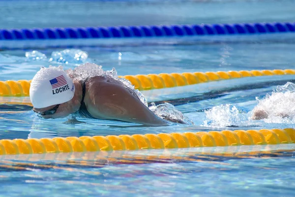 SWM: Mistrovství světa v plavání - Pánské 400 individuální medley. Ryan lochte — Stock fotografie