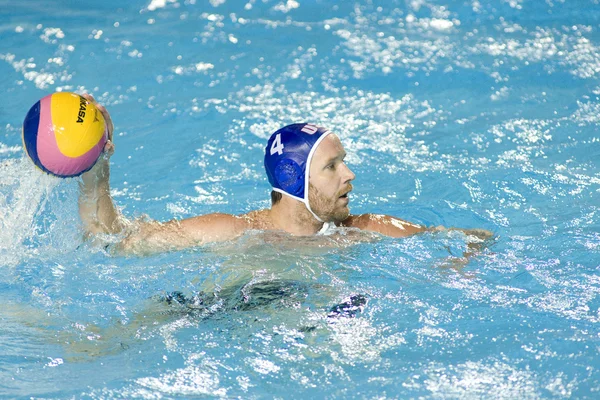 WPO: Campeonato Mundial de Aquáticos - Semi-final - EUA vs Espanha. Jeffrey Powers — Fotografia de Stock