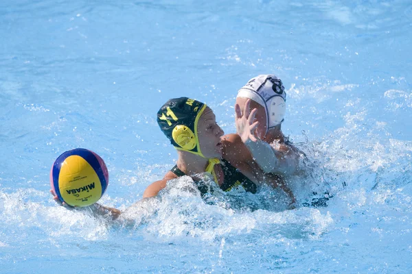 WPO: Campeonato Mundial de Acuática - AUS vs NZL. Melissa Rippon, Anna Sieprath —  Fotos de Stock